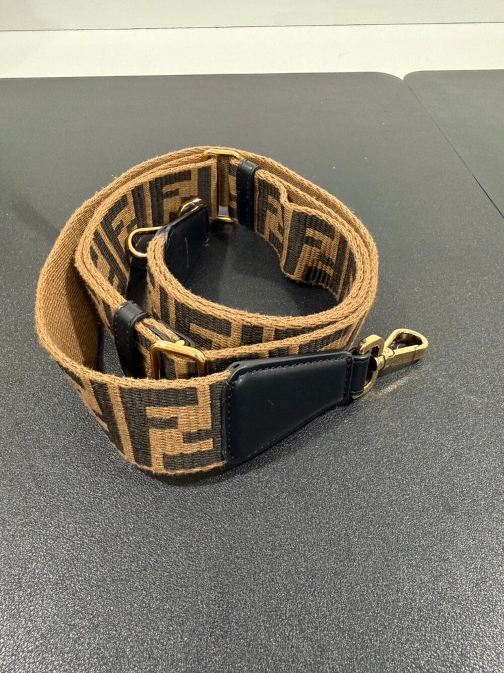 Fendi Zucca Jacquard Strap (JB1474)